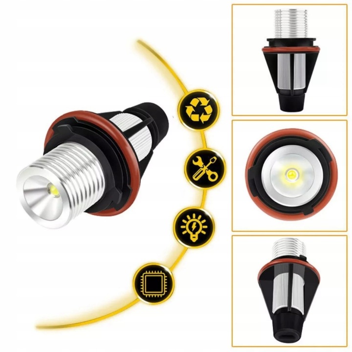 BAGUE LED VERS BMW E60 E59 E53 E60 E31 E65 E63 E83 E87 MARKERY 2PCS