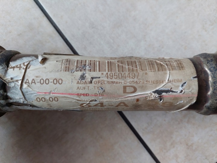 FILTRE PARTICULES DURES OPEL CORSA C 1,3 CDTI