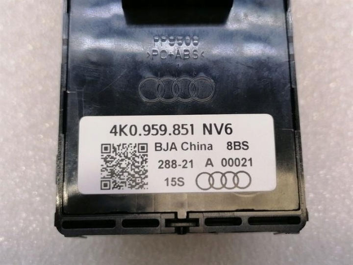 AUDI E-TRON GT MAIN WINDOW SWITCH 4K0959851 POWER