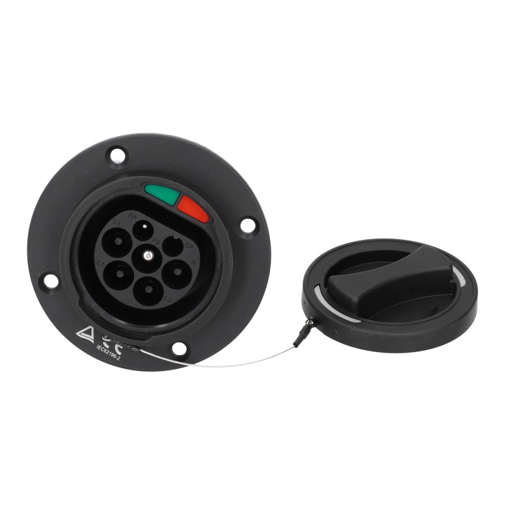 ADAPTATEUR PRISE LADOWANIA EV TYPE 2 TROJFAZOWE 480V 16A POJAZDOW ELEKTRYCZN