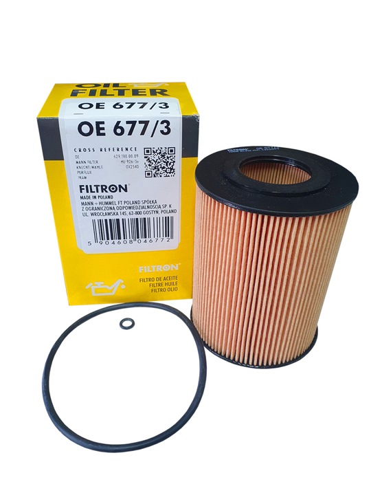 FILTRO ACEITES OE677/3 MERCEDES CLASE E W211 420 CD 