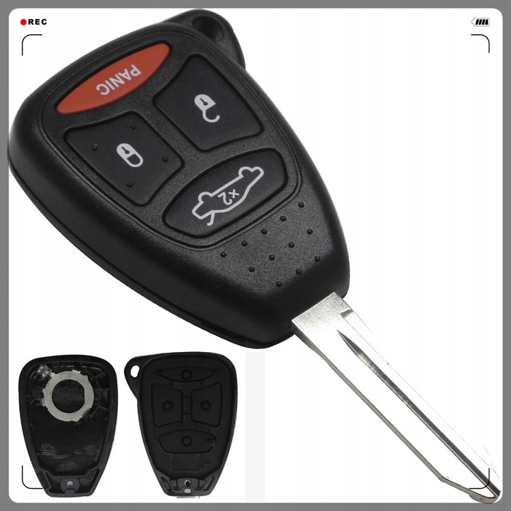 CASING REMOTE CONTROL KEY DODGE DAKOTA DURANGO JEEP 