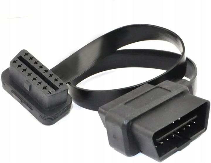 ALARGADOR CABLE OBD OBD2 II PLASKI 16PIN 50CM JUNTA EN T ADAPTADOR DISTRIBUIDOR 