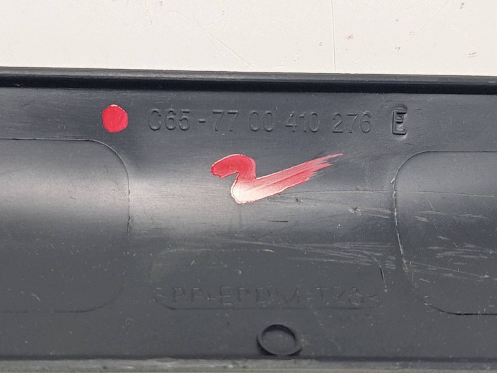 RENAULT CLIO II 2 MOULURE PORTES GAUCHE ARRIÈRE 7700410276