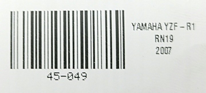YAMAHA YZF-R1 RN19 07-08 CONDUIT D'AIR AIR