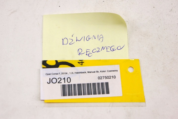 JO210 OPEL CORSA F LEVIER FREINS MANUEL