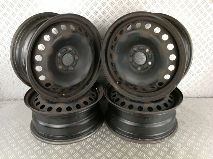 LLANTA LLANTAS ACERO 16X6,5 5X108 ET52,5 FORD C-MAX FOCUS MK2 VOLVO C30 S40 