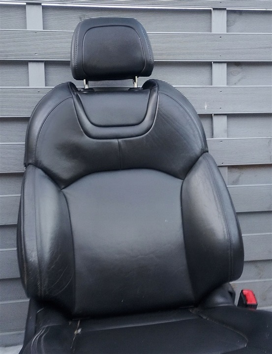 SIÈGE DROIT AVANT PASSAGER CITROEN C5 III X7 NOIR CUIR CHAUFFÉ