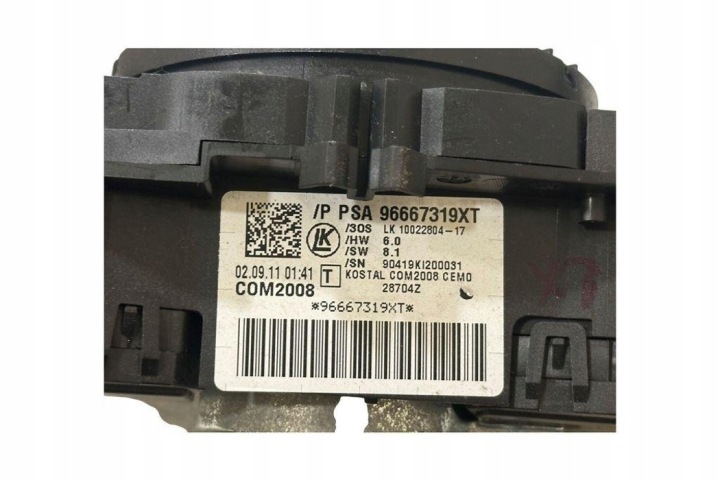MANETTES PEUGEOT 5008 96667319XT 1.6L DIESEL 80KW 2010