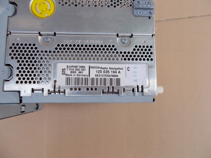 OCTAVIA 2 RADIO NAVIGATION 1Z0035194A