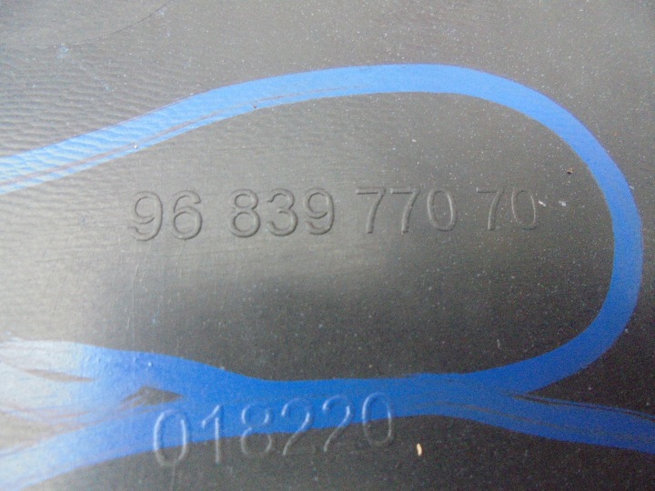 PARE-CHOCS ARRIÈRE ARRIÈRE CITROEN C3 2 II LIFT 3 III 9683977070 SLASK GLIWICE
