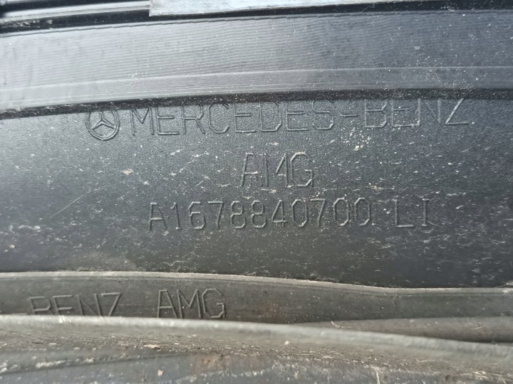 MOULURE ARRIÈRE GAUCHE MERCEDES GLE A167 AMG ARRIÈRE GAUCHE