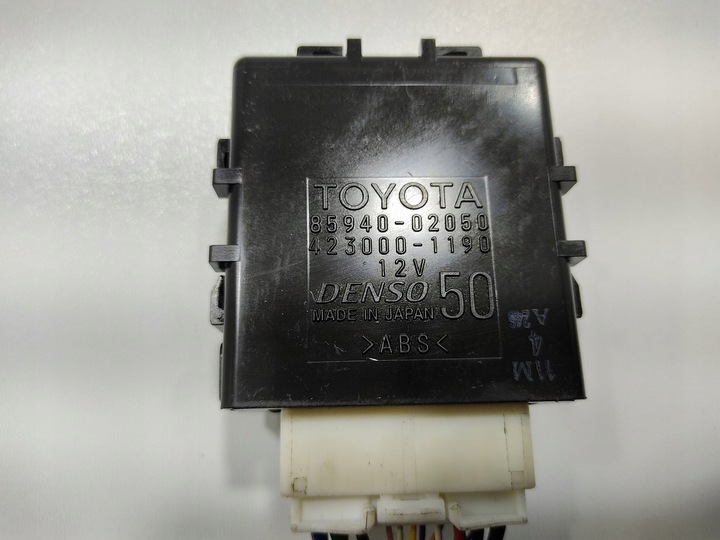 MÓDULO UNIDAD DE CONTROL RELÉ TOYOTA AURIS I E15 85940-02050 2009-2012 RESTYLING 