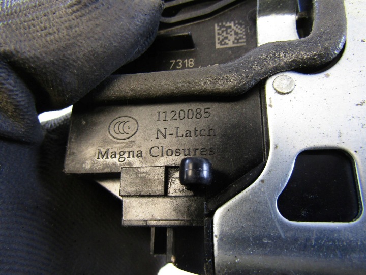 MINI COUNTRYMAN R60 SERRURE DE PORTE DROIT ARRIÈRE 7318418