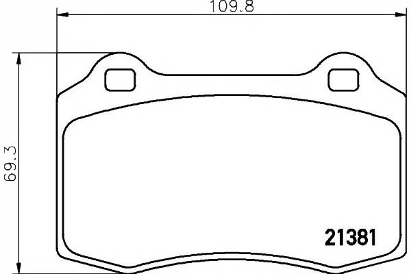 SET - SET PADS BRAKE [TEXTAR] photo 11 - milautoparts-fr.ukrlive.com