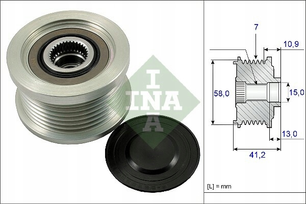 EMBRAGUE ALTERNADOR INA 535 0173 10 