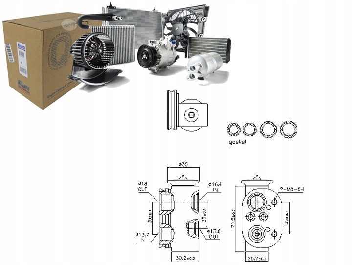 SOUPAPE D'EXTENSION DU CLIMATISEUR BMW 1 F20 1 F21 2 F22 F87 2 F23 3 F30 photo 1 - milautoparts-fr.ukrlive.com