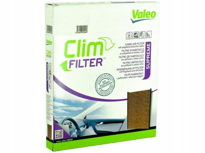 FILTRO DE CABINA VALEO 715686 FILTR, VENTILACIÓN PRZESTRZENI PASAZERSKIEJ 