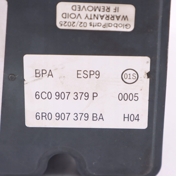 AUDI A1 8X CONTRÔLEUR POMPE DE FREIN ABS 6C0614517P 6C0907379P