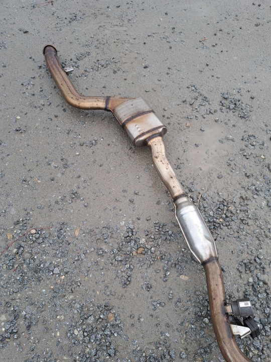 SILENCIEUX ÉCHAPPEMENT BMW G20 G21 G28 7933797 8698977 CARBONE