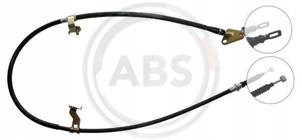 CABLE BRAKES MANUAL MAZDA 323 94-98 LEFT REAR photo 2 - milautoparts-fr.ukrlive.com