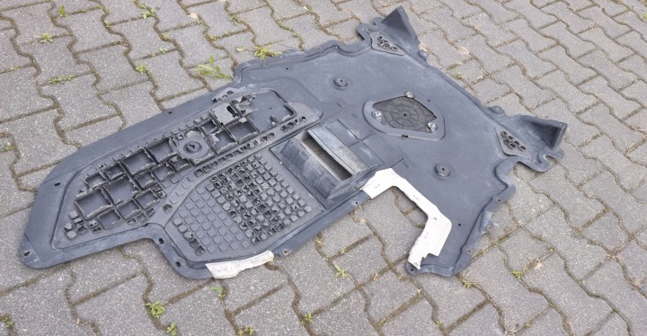 BMW E60 E61 ESSENCE PROTECTION SOUS BOÎTES CENTRALE CHÂSSIS PLANCHER 7162580