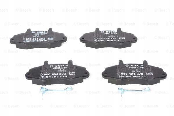BOSCH A430BD PLAQUETTES FREIN BP532 FORD TRANSIT 94 ANCIEN NR 0986460963/