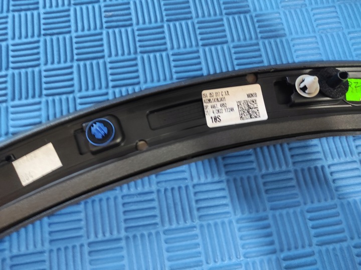 AUDI Q4 E TRON 89A MOULURE GAUCHE ARRIÈRE ARRIÈRE REVÊTEMENT GARDE-BOUE