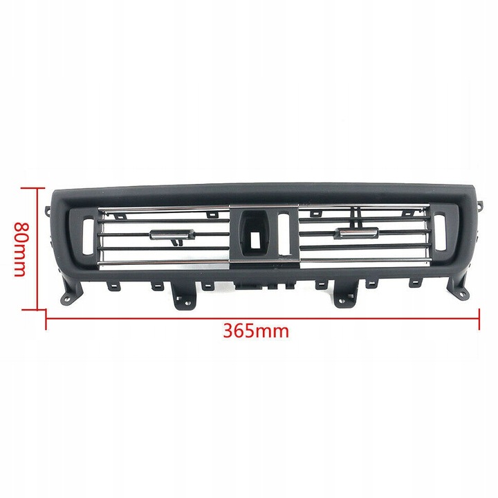 DEFLECTOR DE VENTILACIÓN CENTRAL CROMO BMW 5 F10 F11 10-16 