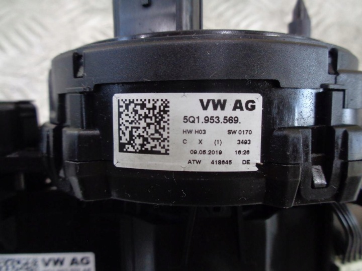 ARAIGNÉE COMMUTATEUR COMPOSITE VW GOLF 7 VII LIFT 2017- 5Q1953569 5Q1953502AB