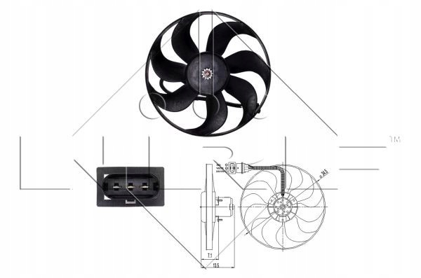 VENTILADOR NRF 47397 