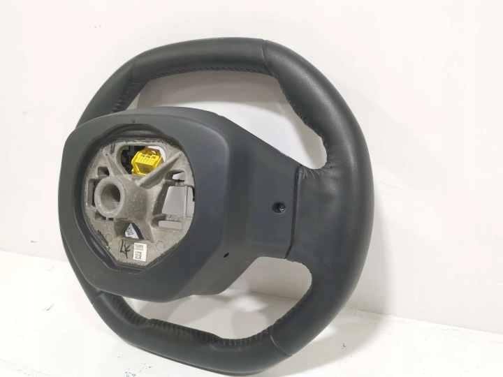 PEUGEOT 208 II VOLANT MULTIFONCTIONNELLE CUIR 640497100B ORIGINAL BONNES CONDITIONS