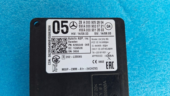MERCEDES RADAR DISTRONIC A0009052804 Q4