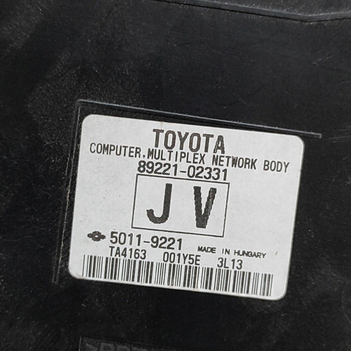 TOYOTA AURIS 150 2006 CONTRÔLEUR MODULE CONFORT