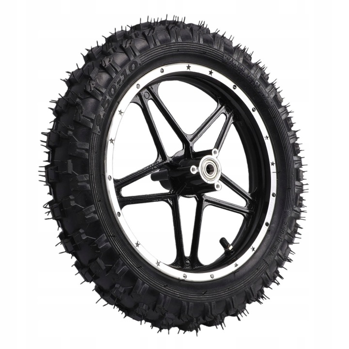 ASSEMBLAGE PNEUS SUR FELGE 10 ÉTRIERS 12MM ARBRE 2.50-10 DIRT BIKE ASSEMBLAGE PNEUS 0G