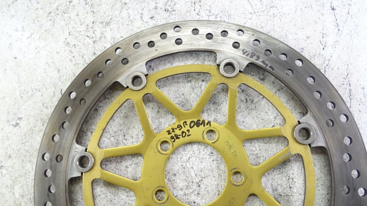 O611 KAWASAKI ZX-9R ZX9R 98-02 DISQUES FREIN FREINS AVANT
