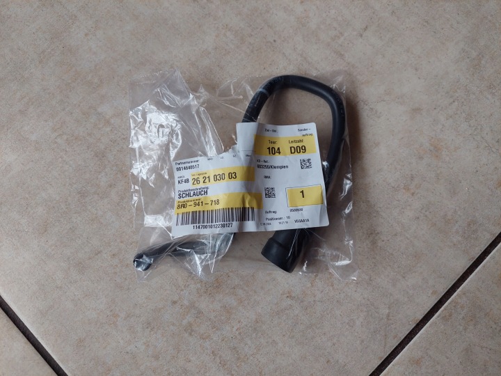 TUYAU FIL DE DÉGAZAGE LAMPE AUDI Q5 8R0 LIFT 12-16