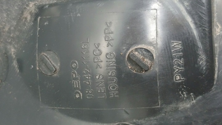 PROJECTEUR GAUCHE OPEL ASTRA G 1.6B 01R 08442-1116L