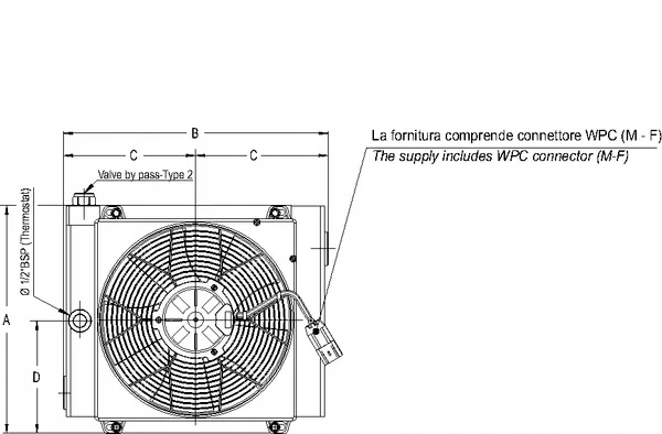 RADIATEUR HUILES (12V)48-60C MV-3