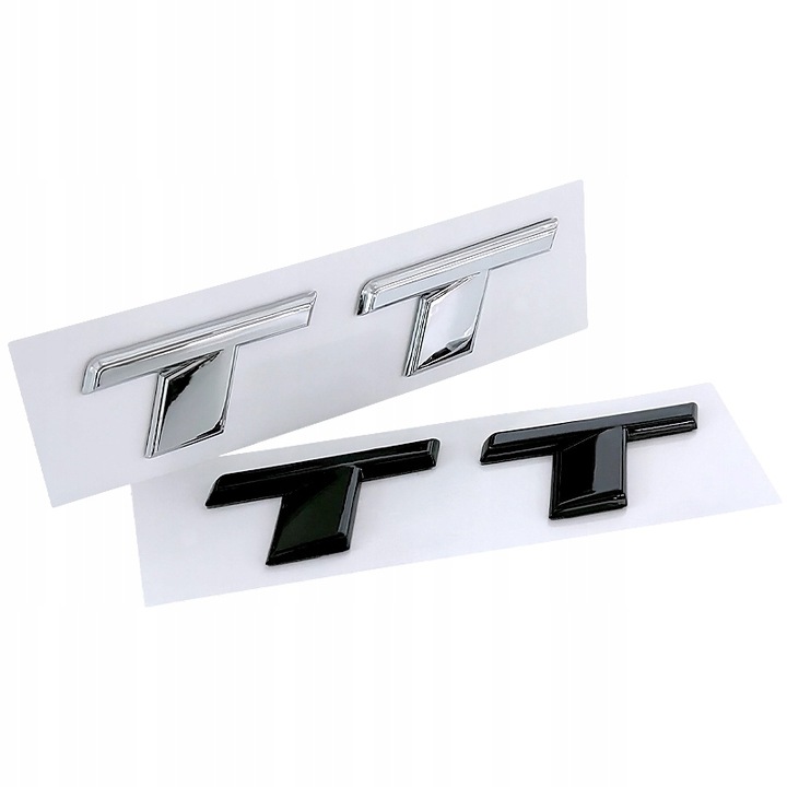 EMBLEMA AUDI TT SPORT INSIGNIA LOGOTIPO AL PARTE TRASERA 11.2X1.5CM 