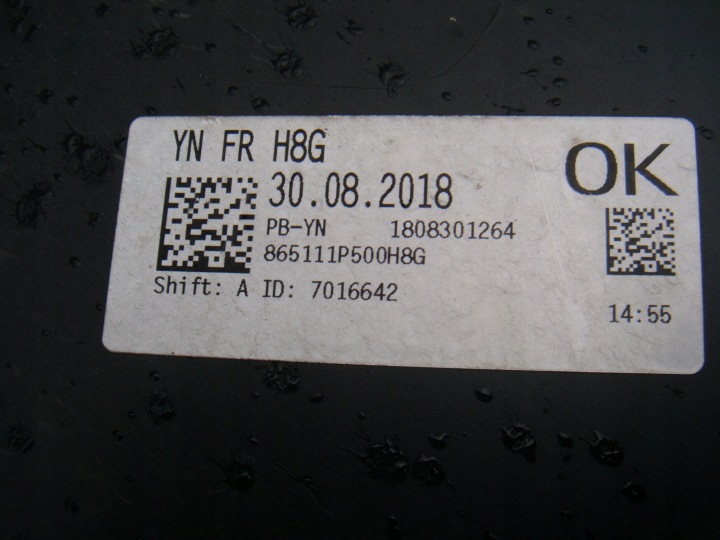 KIA VENGA LIFT 2014-2018 PARE-CHOCS AVANT AVANT 865111P500