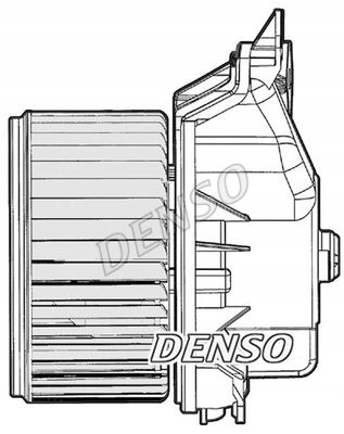 PULSEUR D'AIR FIAT PUNTO / GRANDE PUNTO (199) +AC DENSO DENDEA09046 photo 3 - milautoparts-fr.ukrlive.com