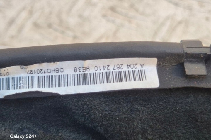 POMMEAU DE VITESSE CHANGEMENTS VITESSE MERCEDES-BENZ C (W204) A2042672410 2.1L DIESEL 2010