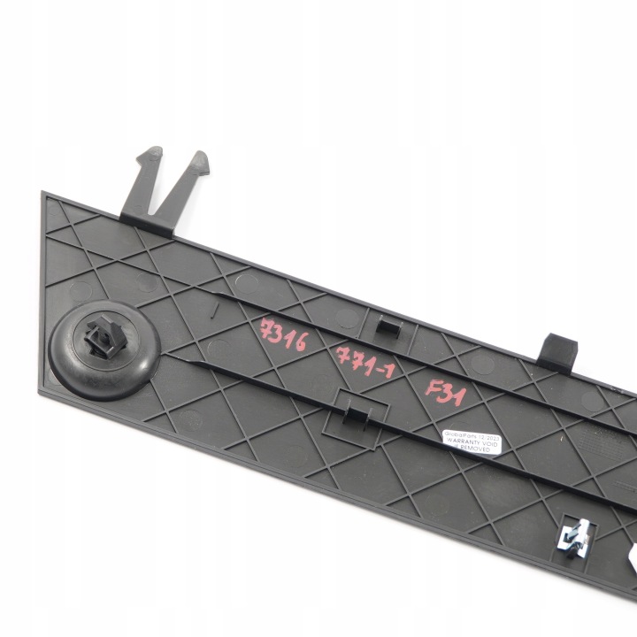 BMW F31 PROTECTION CHÂSSIS COUVERCLES DE COFFRE COUVERCLES DE COFFRE TRIANGLE NOIR 7318330
