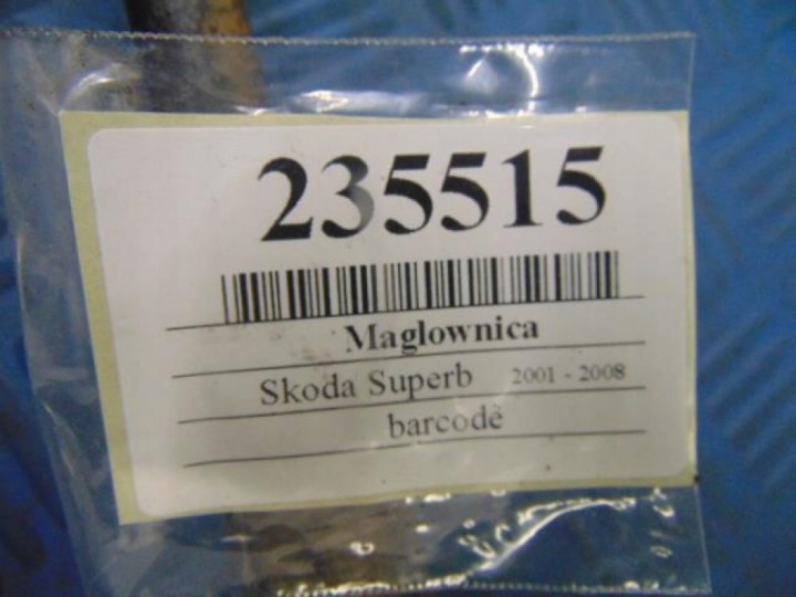 SKODA SUPERB CRÉMAILLÈRE DE DIRECTION 7805501268