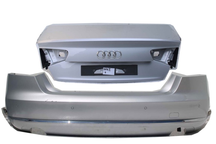 AUDI A8 LX7W 4H D4 ARRIÈRE PARE-CHOCS ARRIÈRE COUVERCLES DE COFFRE COUVERCLES DE COFFRE D4 4H0 2010-14 COULEUR