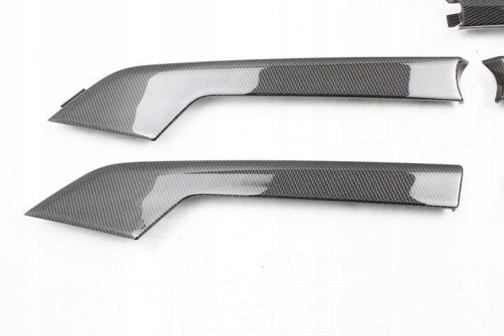 NOUVEAU ORIGINE DÉCORS MOULURE DÉCORATIVE CONSOLES AUDI A4 B9 RS5 A5 8W F5 7V7 CARBONE