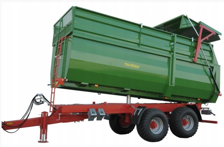 REMORQUE SKORUPOWA PRONAR T700XL T700M 14,4T T669XL T669/1 16T AXE DIRECTIONNELLE