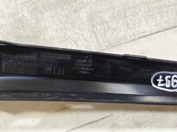 BMW 5 G30 G31 MOULURE PARE-CHOCS GRILLE GAUCHE AVANT AVANT 8064979