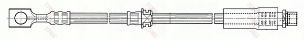 TRW TRW PHD538 CABLE DE FRENADO ELÁSTICO 